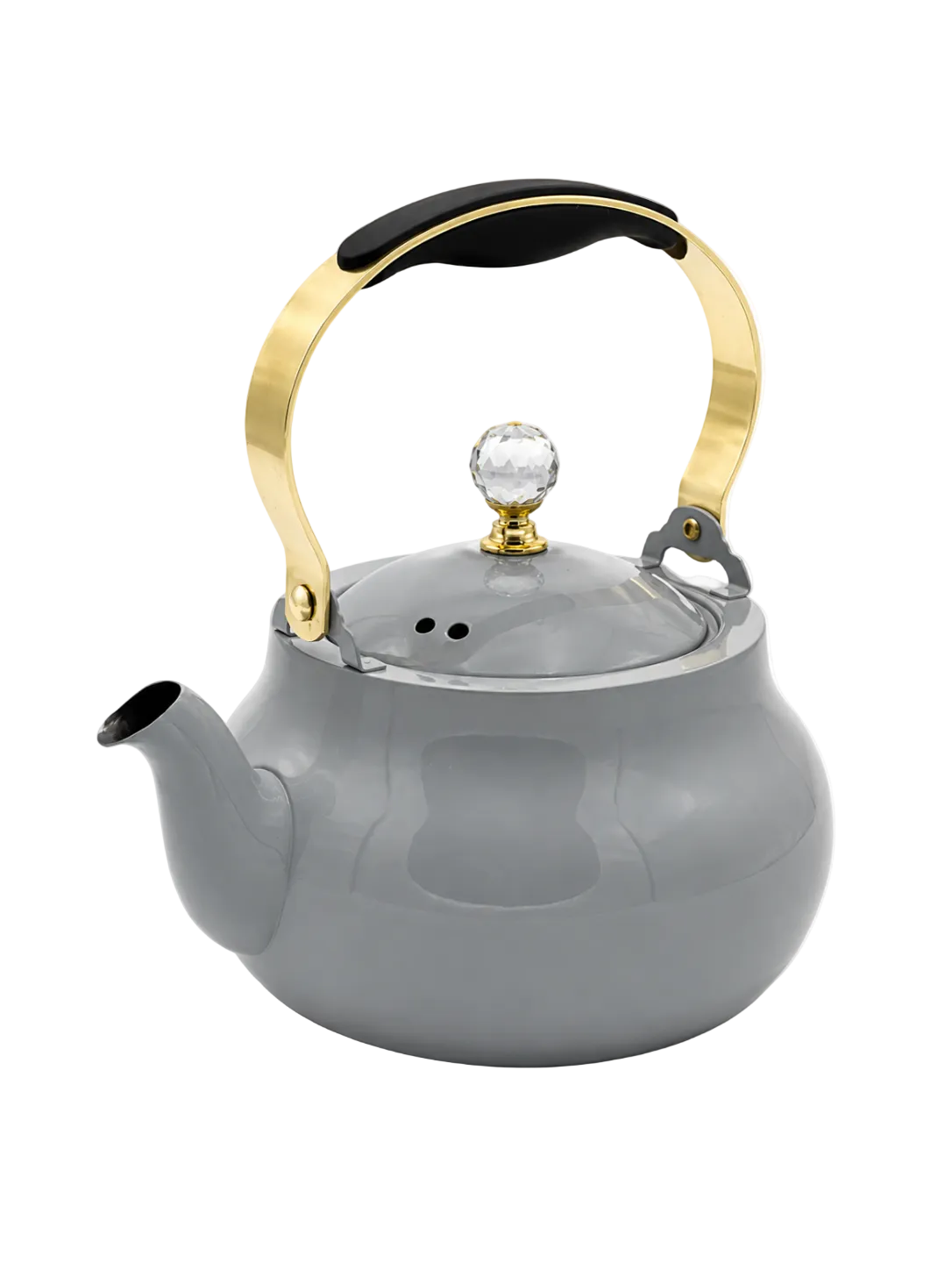 1.5L Ash Grey Stainless Steel Kettle