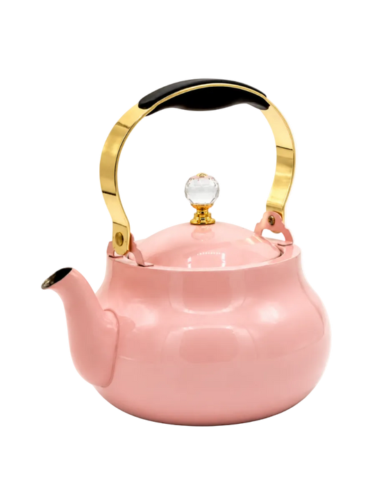 1.5L Baby Pink Stainless Steel Kettle
