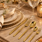 Luxury Gold Stainless Steel Cutlery Set – 30 Pieces