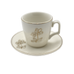 Set of 6 Premium Porcelain Coffee Cups