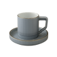 Set of 6 Modern Ceramic Coffee Cups