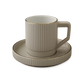 Set of 6 Modern Ceramic Coffee Cups