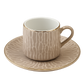 Set of 6 Modern Ceramic Coffee Cups
