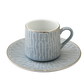 Set of 6 Modern Ceramic Coffee Cups