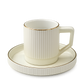 Set of 6 Modern Ceramic Coffee Cups