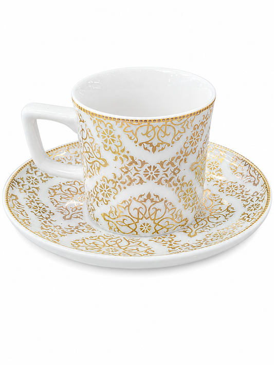 Set of 6 Beyzin Turkish Coffee Cups