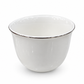 Classic Elegance Arabic Coffee Cups | White & Gold