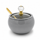 Ash Grey Stainless Steel Sugar or Matte Container