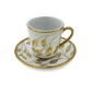 Set of 6 Premium Porcelain Coffee Cups